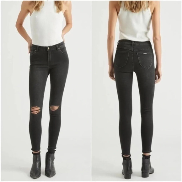 rollas westcoast super skinny jeans w/stretch 28 - Picture 2 of 15